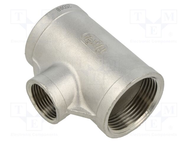 Reductive,T-tap splitter,female-female-female; max.10.5bar