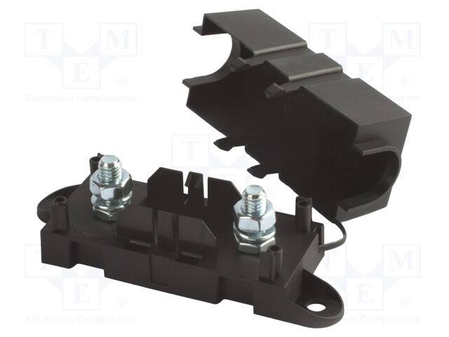 Black; fuse: 68mm; M8 screw; Fuse acces: fuse holder; Dim: 120x34mm