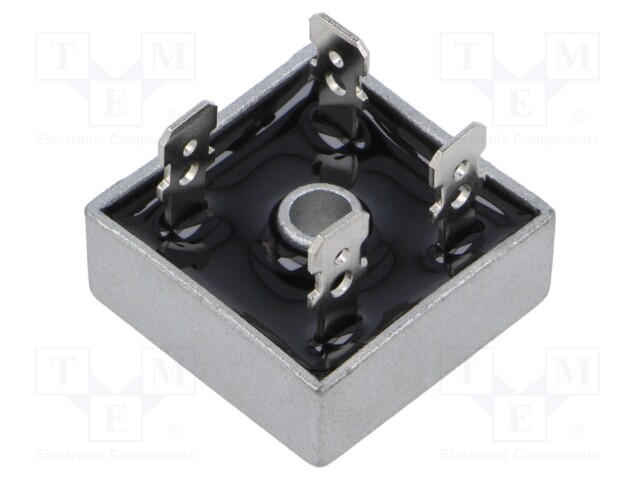 Bridge rectifier: single-phase; Urmax: 200V; If: 35A; Ifsm: 400A