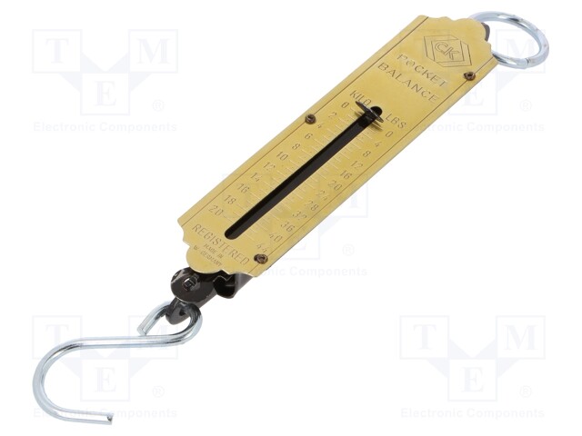 Scales; Scale load capacity max: 20kg