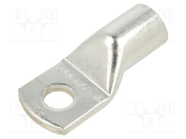 Tip: ring tube; M14; 185mm2; crimped; for cable; tinned; copper