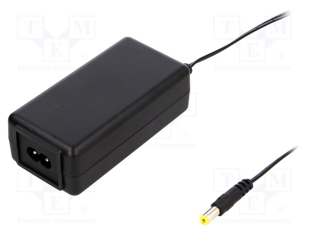 Power supply: switched-mode; 24VDC; 1.5A; Out: 5,5/2,1; 36W; 0÷40°C
