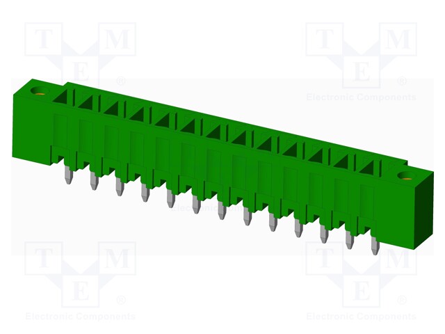 Connector: pluggable terminal block; socket; male; straight; THT