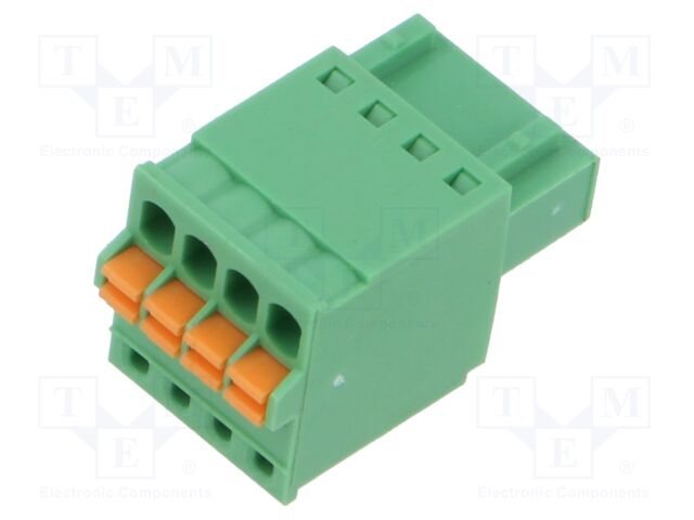 Connector: pluggable terminal block; HW; 4A; 150V; plug; female