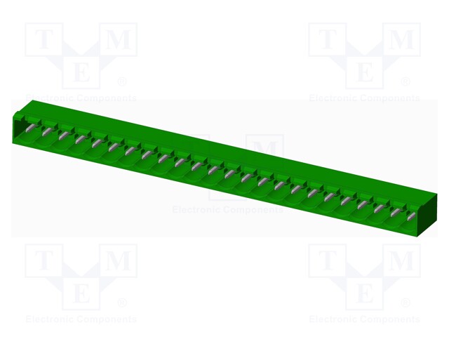 Connector: pluggable terminal block; socket; male; angled 90°