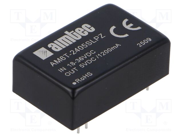 Converter: DC/DC; Protection: short circuit protection SCP