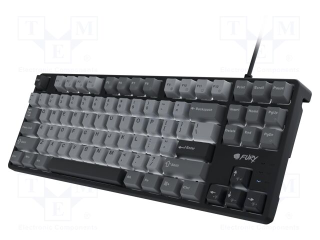 Keyboard; KANABO K2; black,grey; USB A; wired,US layout; Len: 1.6m