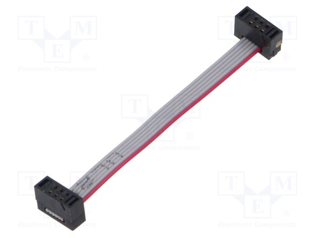 Ribbon cable with IDC connectors; Tape ph: 0.64mm; 50.8mm