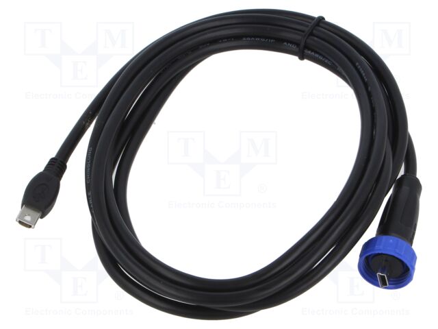 Transition: adapter cable; internal thread; USB Buccaneer; IP68