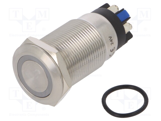 Switch: vandal resistant; Pos: 2; SPDT; 3A/220VAC; 5A/24VDC; IP65