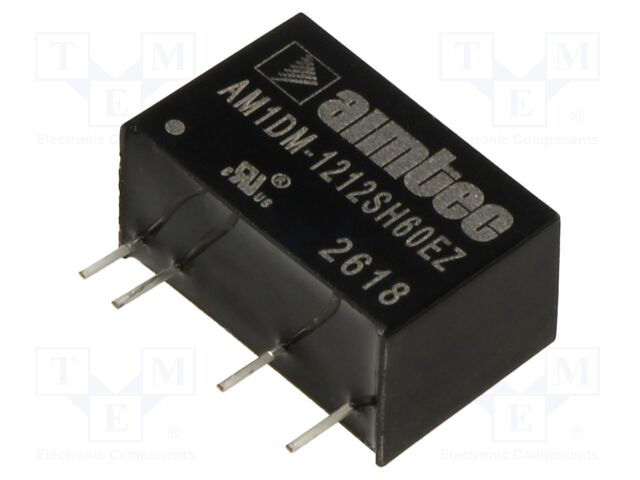 Converter: DC/DC; 1W; SIP7; AM1DM-EZ