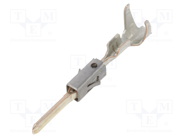 Contact; male; 1.6x0.6mm; silver plated; 0.2÷0.5mm2; 24AWG÷20AWG