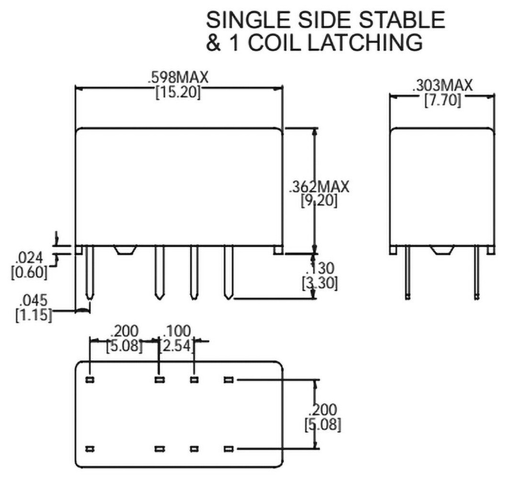 Relay: electromagnetic; DPDT; Ucoil: 5VDC; 0.5A/125VAC; 2A/30VDC