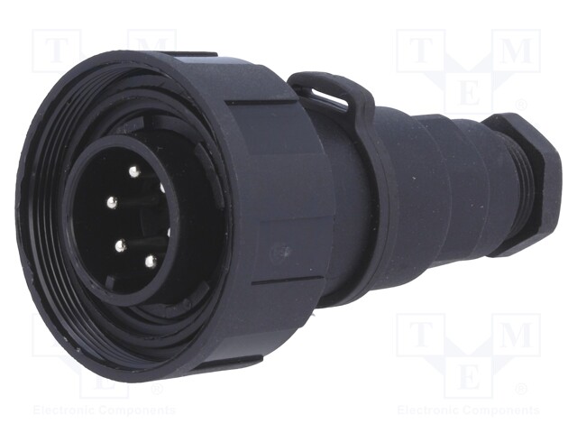 Connector: circular; plug; male; PIN: 6; Buccaneer Standard; IP68