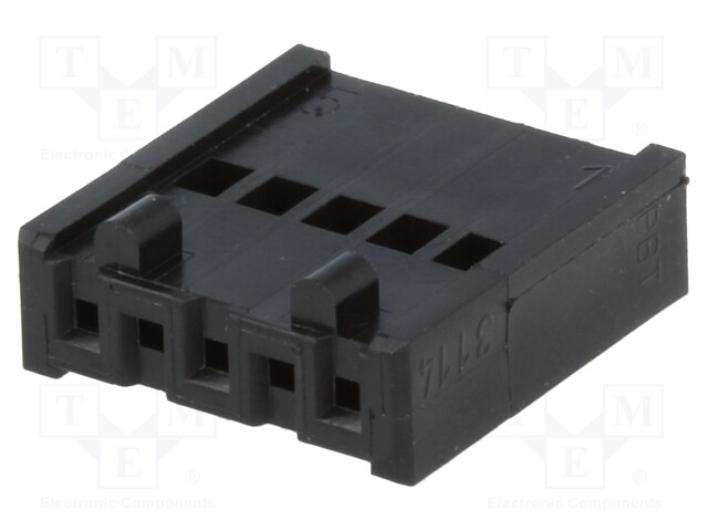 Plug; wire-board; female; Minimodul; 2.5mm; PIN: 5; w/o contacts
