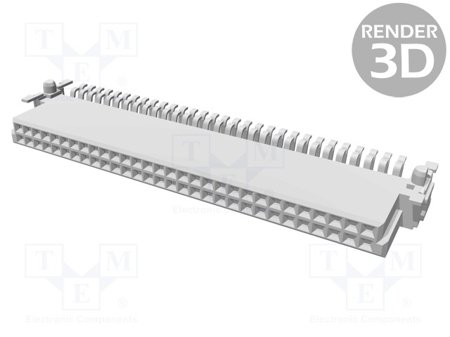 Connector: PCB to PCB; female; PIN: 60; 1.27mm; Series: har-flex