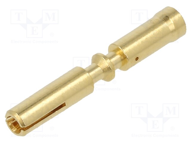 Circular Connector Contact, Han Series, Socket, Crimp, 12 AWG, 14 AWG