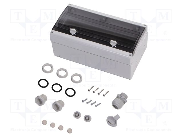 Enclosure: for modular components; IP66; No.of mod: 13