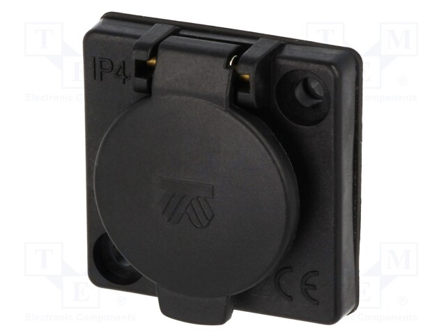 Module: socket AC; 12VAC; 16A; IP44; Application: PFS