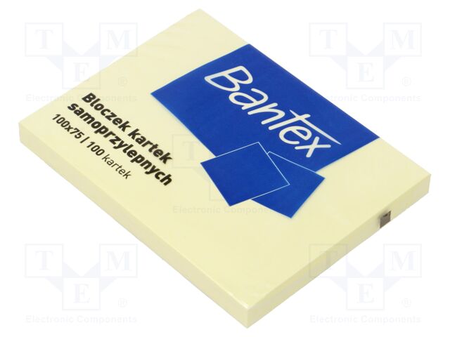 Sticky notes; 75x100mm