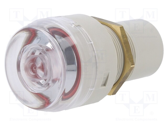 Pressure indicator; 2÷8bar; Mech.durability: 10000000cycles; red