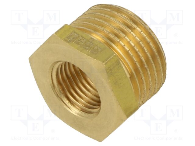 Male-female,reductive; max.6bar@<90°C,max.16bar@10°C÷30°C