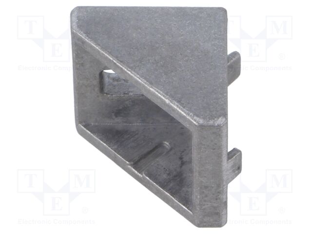 Angle bracket; for profiles
