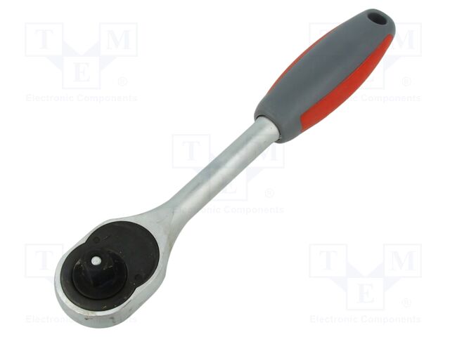 Wrench: rattle; 1/2"; with switch; 250mm; Teeth: 24