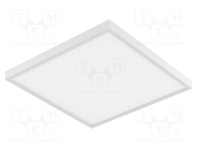 Lamp: LED light panel; 36W; 230VAC; white cold; 110°; 6500K; IP20