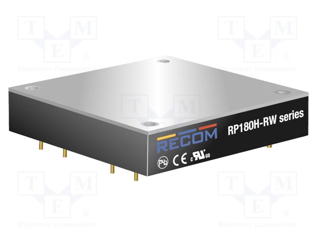 Converter: DC/DC; 180W; Uin: 43÷160V; Uout: 24VDC; Iout: 7.5A; 157g