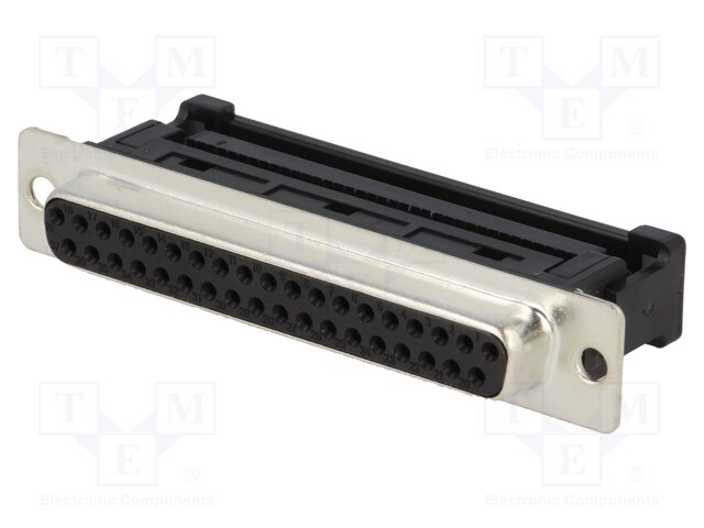 D-Sub; PIN: 37; plug; female; IDC; for ribbon cable; 1.27mm