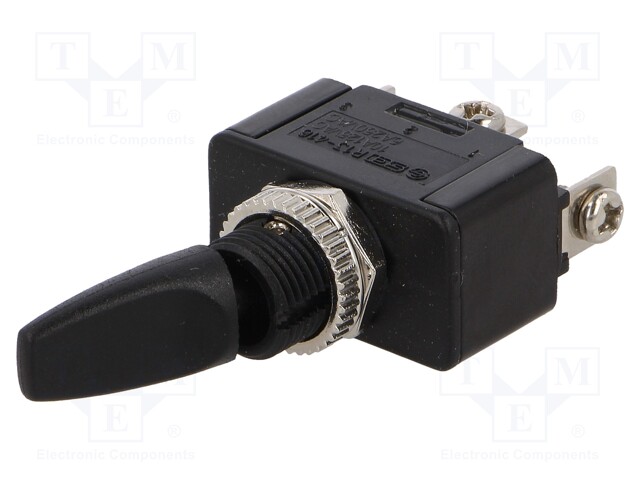 Switch: toggle; Pos: 3; SP3T; ON-OFF-ON; 6A/250VAC; Leads: M3 screws