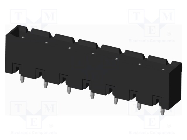 Connector: pluggable terminal block; socket; male; on PCBs
