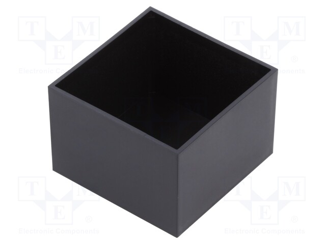 Enclosure: designed for potting; X: 38.8mm; Y: 38.8mm; Z: 26.5mm