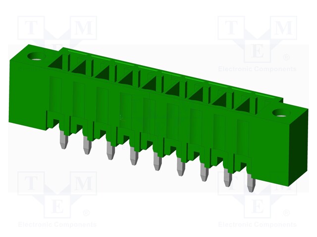 Connector: pluggable terminal block; socket; male; straight; THT