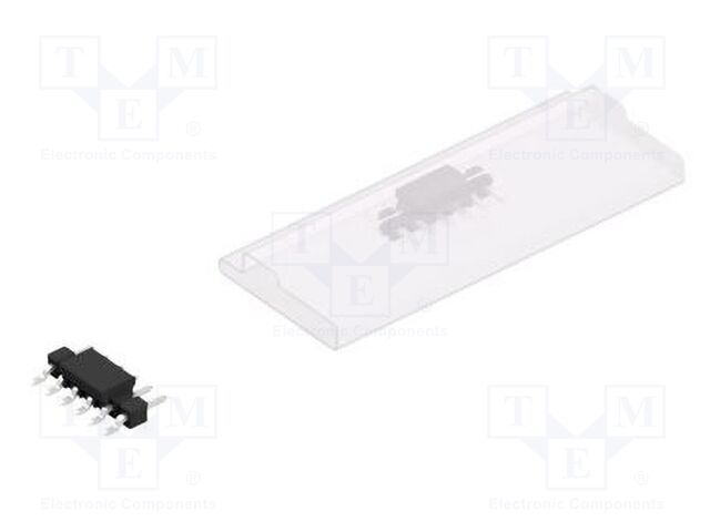 Connector: pin strips; pin header; male; PIN: 6; 2.54mm; SMT; 1x6