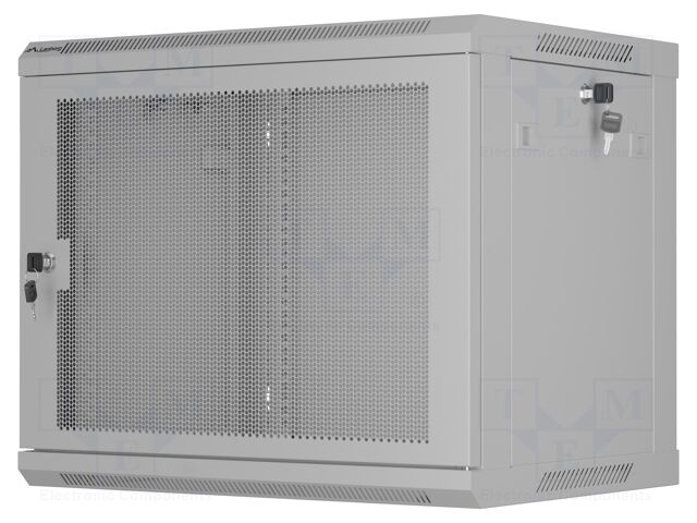 Enclosure: rack cabinet; Standard: 19"; 9U; grey; Z: 450mm; X: 600mm