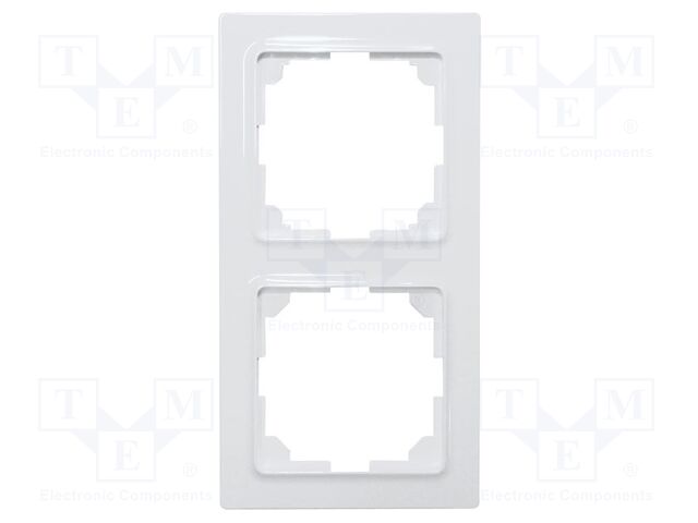 Mounting frame; intelligent house; E-Design55; Sockets: 2