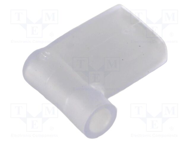 Strain relief; PVC; natural; -30÷60°C; UL94V-0; V: angular