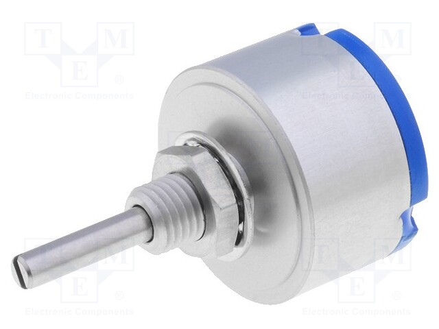 Potentiometer: shaft; single turn; 10kΩ; ±10%; 1W; linear; 3.17mm