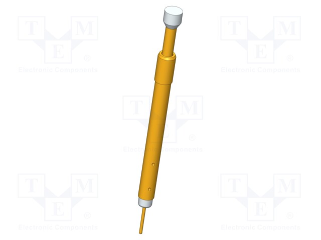 Needle-like test probe; Operational spring compression: 4.2mm