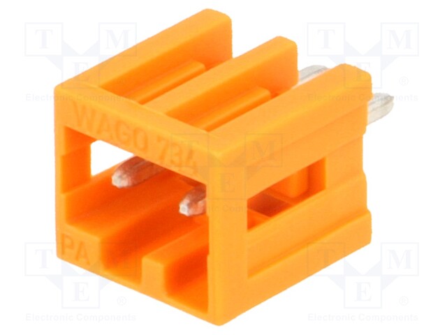 Pluggable terminal block; 3.81mm; ways: 2; straight; socket; male