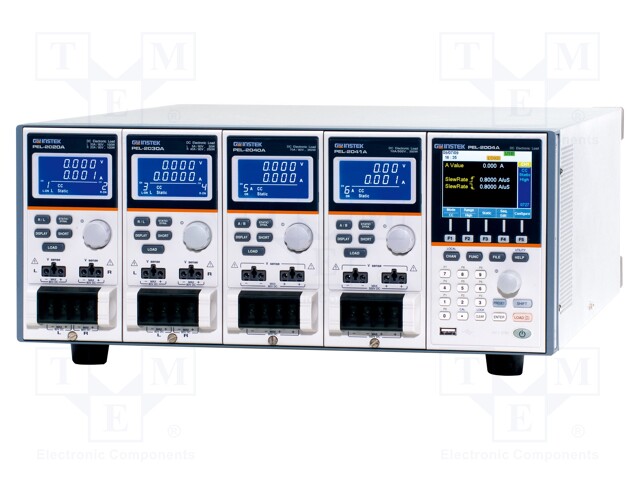 Device: DC electronic load mainframe; Man.series: PEL-2000A