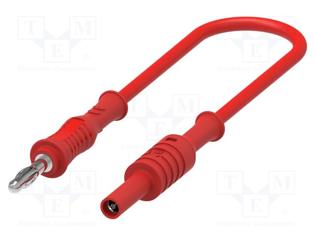 Test lead; 60VDC; 30VAC; 12A; banana socket 4mm,banana plug 4mm