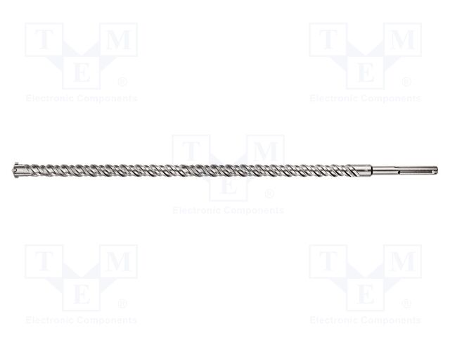 Drill bit; for concrete; Ø: 32mm; L: 800mm; cemented carbide