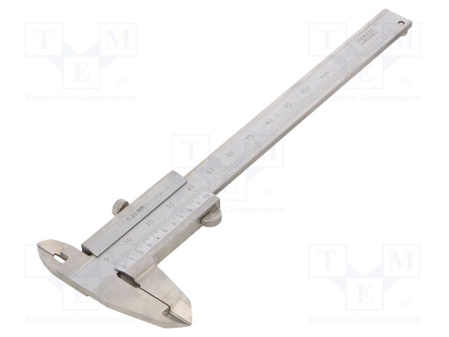 Calliper; L: 100mm; with fixing-screw