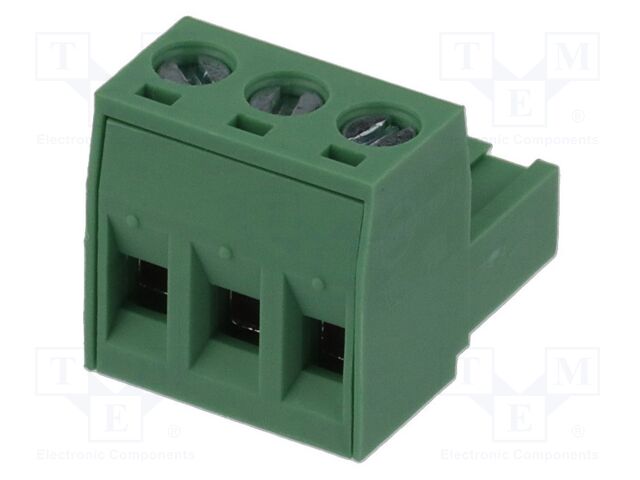 Pluggable terminal block