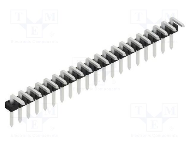 Connector: pin strips; pin header; male; PIN: 20; 2mm; THT; 1x20