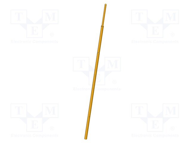Needle-like test probe; Operational spring compression: 2mm