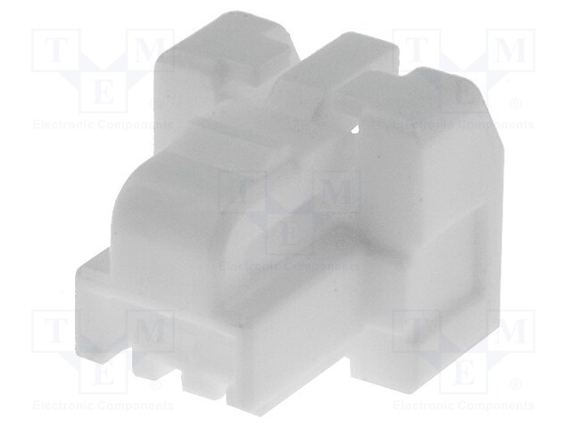Plug; wire-board; female; CLIK-Mate; 1.25mm; PIN: 2; w/o contacts